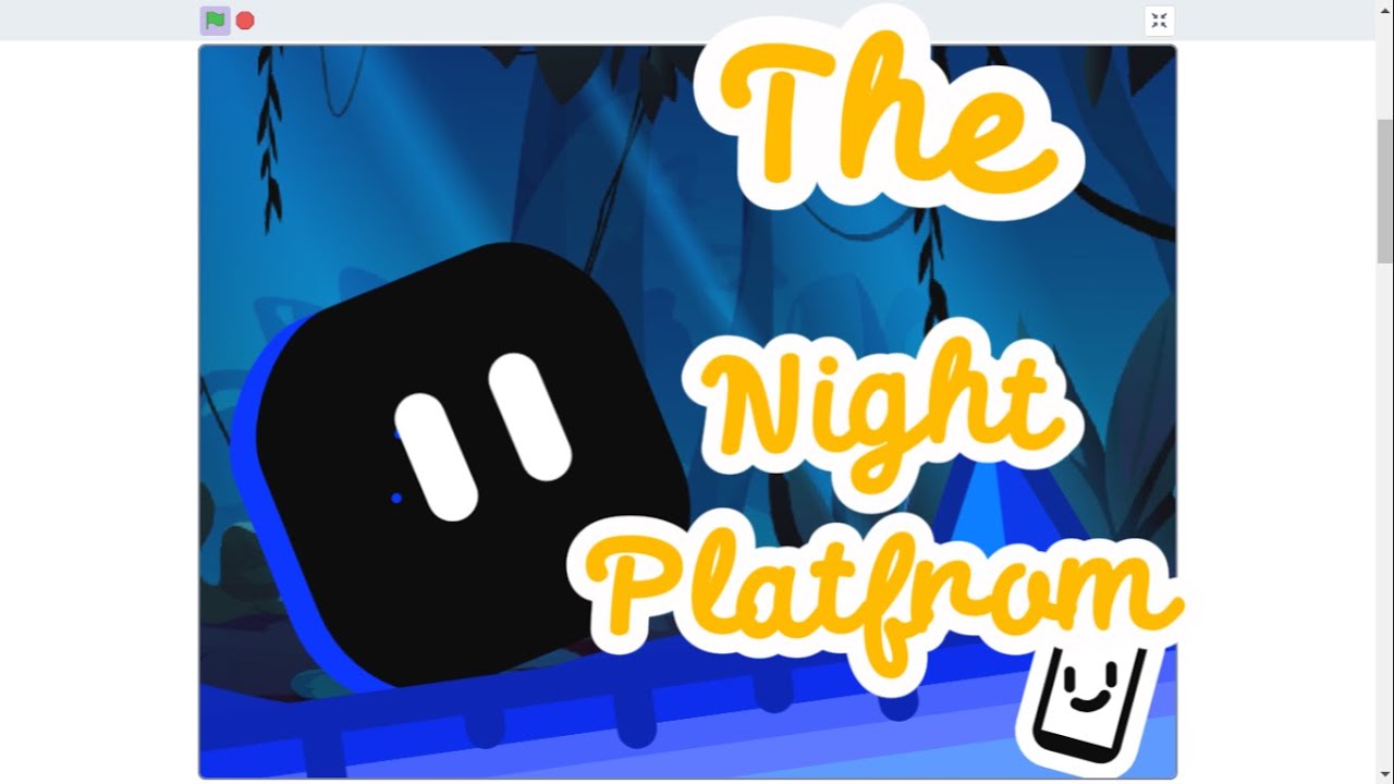 Scratch Codind Blue The Night Platfrom #code #scratch #easy #scratchcode #simple #codind ...