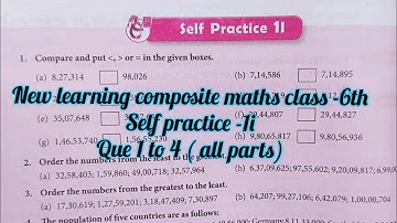 new learning composite maths class 6 ex 1i | s chand maths class 6 chapter  1| knowing our numbers