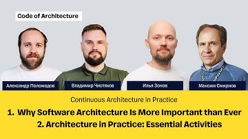 Continuous Architecture in Practice — Episode 1