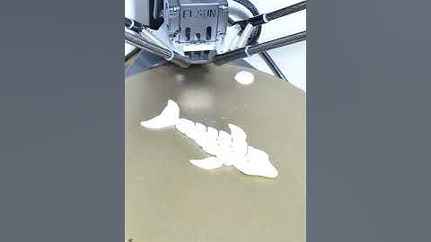 3D Printed Dolphin | Timelapse #shorts