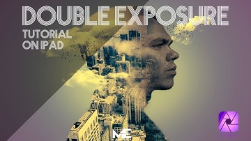 Affinity Photo iPad Double Exposure Effekt
