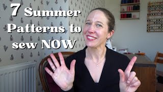 7 Summer Patterns to Sew NOW