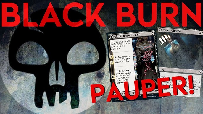 Nikachu MTG - Pauper Burn UPGRADED with Skewer the Critics! #mtgo #pauper  VIDEO