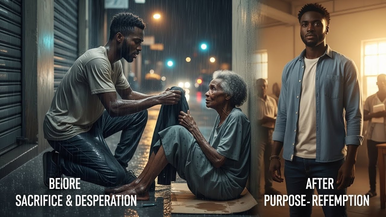 He believed he was helping a homeless woman, unaware that a billionaire was testing his sacrifice.
