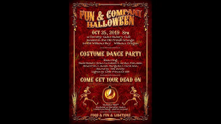 Fun and Company Halloween 10-25-19  Provolt, OR. Dorothy Gales Event Centre