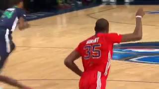 Steph Curry Alley Oops It Clean Dunk For Kd.