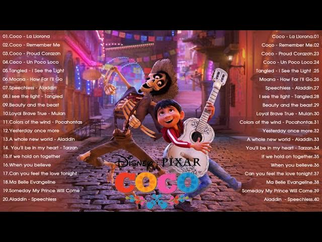 Disney Pixar's COCO Relaxing Piano Music - Music For Sleep, Study, Calm - Un Poco Loco