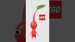 How to build a LEGO Red Pikmin #pikmin #gaming #lego #redpikmin #videogames #pikmin4
