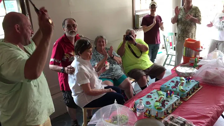 Janice Evans 80th Birthday and Bob Brown 70th Birt...