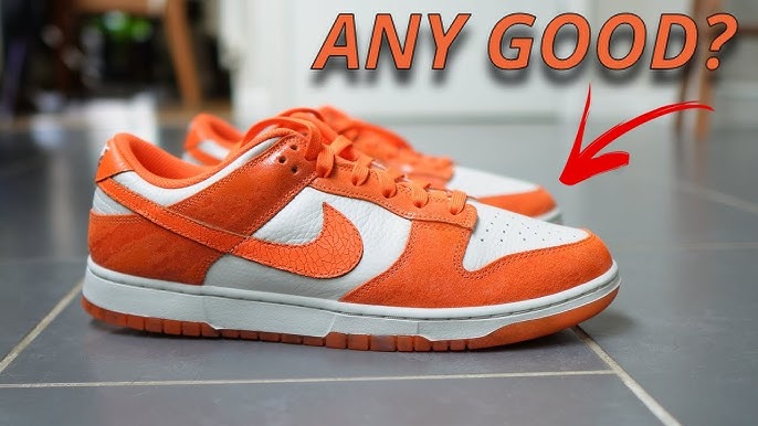 Footwear Nike Dunk Low WMNS “Cracked Orange” (FN7773-001)