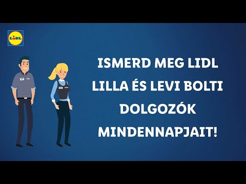 Ismerd meg Lidl Lilla és Levi, bolti dolgozók mindennapjait! | Lidl