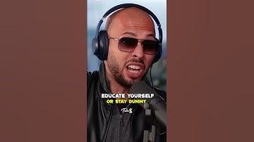 Why You Should Educate Yourself - Andrew Tate