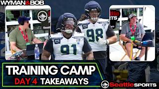 Seahawks Day 4️⃣ Training Camp Report - Who Impressed? | #SeattleSports