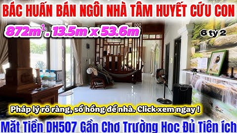 Ngộp Cần Bán Nhà Vườn Mái Thái Tuyệt Đẹp Mặt Tiền Lớn Ngay Chợ Trường Học Trung Tâm An Long TP HCM
