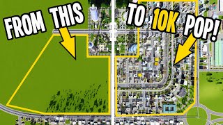 How You can take an Empty Plot & Grow it into an Amazing City in Cities Skylines! screenshot 4