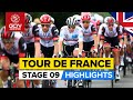 Tour de France 2021 Stage 9 Highlights | A New Podium Contender Emerges From Mayhem Of The Mountains