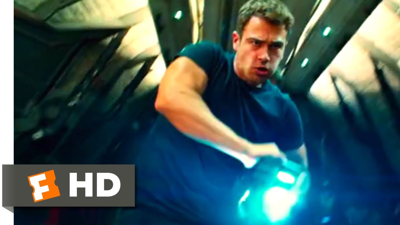 The Divergent Series: Allegiant (2016) - Four Fights Back Scene (4/10) | Movieclips