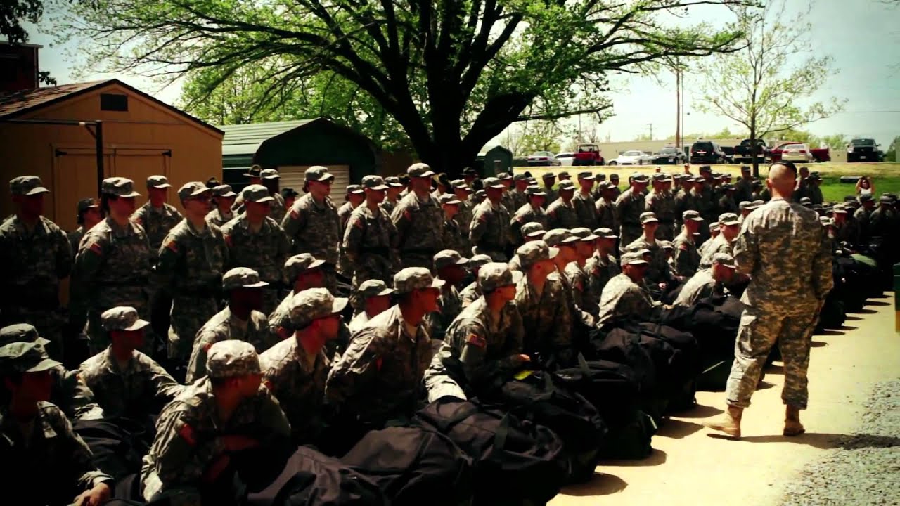 National Guard Basic Training Day One YouTube