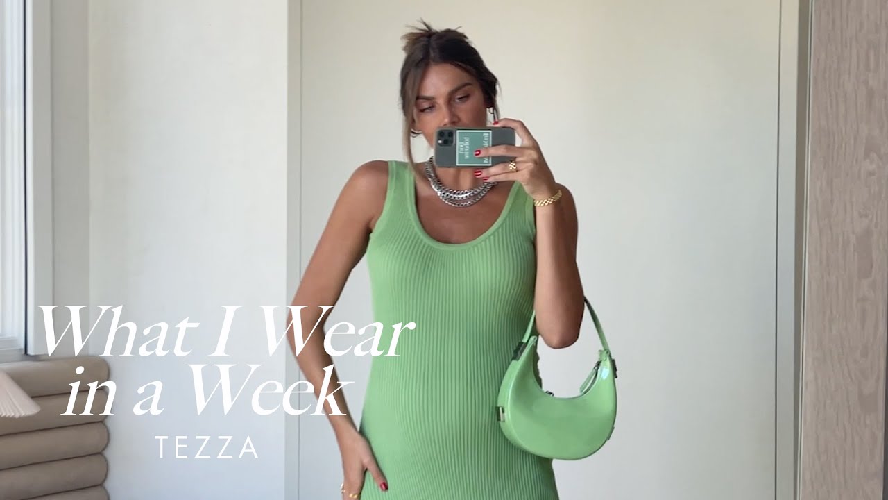 A Week's Worth of Outfits With Tezza Barton | What I Wear in a Week |  REVOLVE - YouTube