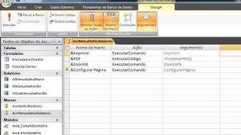 Hướng dẫn tạo macro trong access