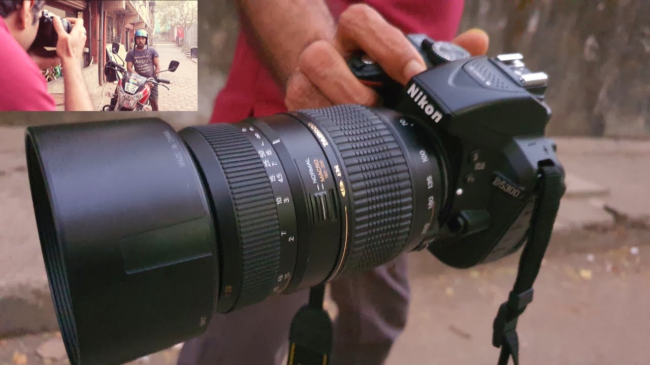 Photography on Street with Nikon D5300 and Tamron A17E 70-300mm Lens |  Hindi - YouTube