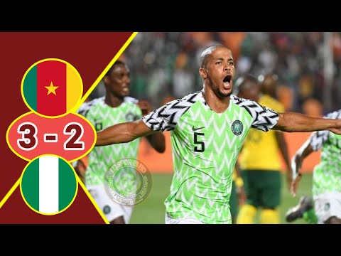 ملخص مباراة الكاميرون نيجيريا 3 2 كأس امم افريقيا 2019 جنون رؤوف خليف HD 
