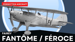 Biplane Swansong; The Fairey Fantôme / Féroce