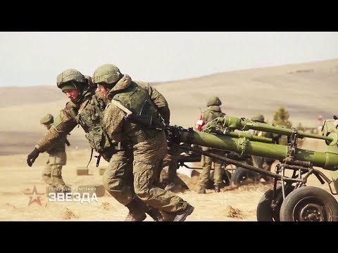 Точность «богов войны»: как российские артиллеристы управляются с «Санями»