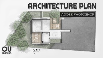 Easy Architecture Plan in Adobe Photoshop