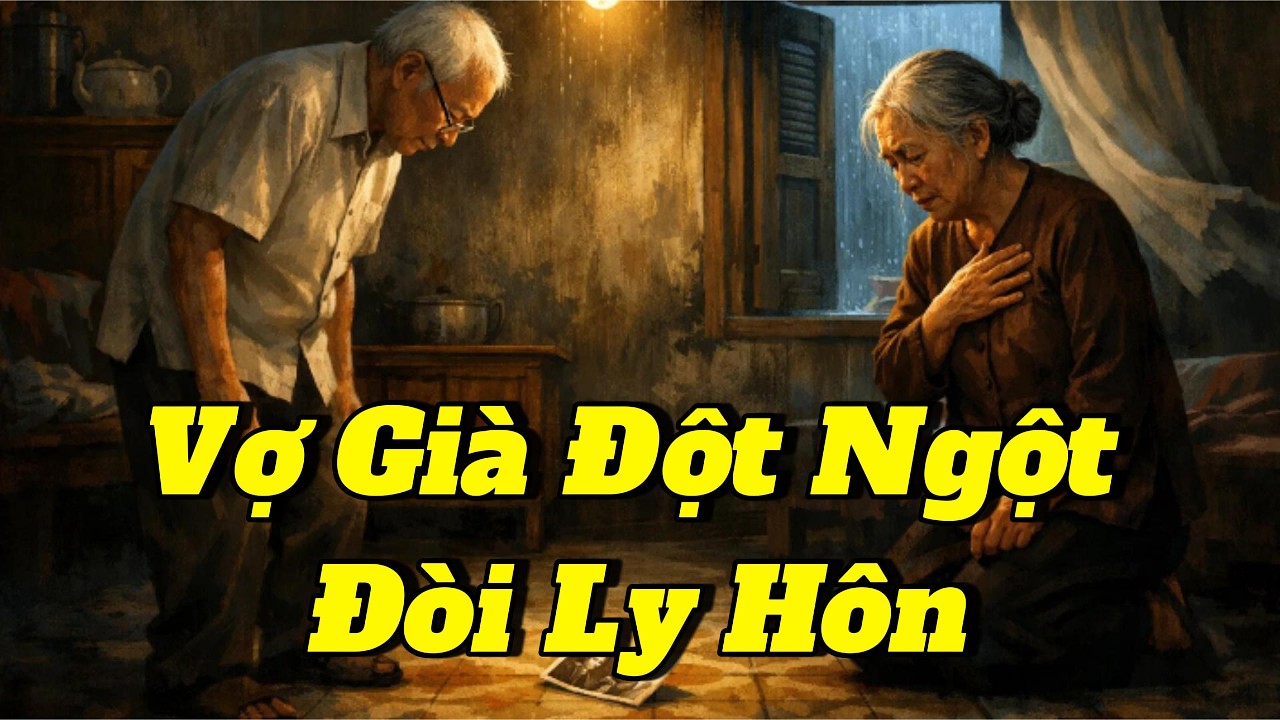 Vợ Già Đột Ngột Đòi Ly Hôn Vì Tấm Ảnh Lạ Và Sự Thật Rơi Nước Mắt Về 