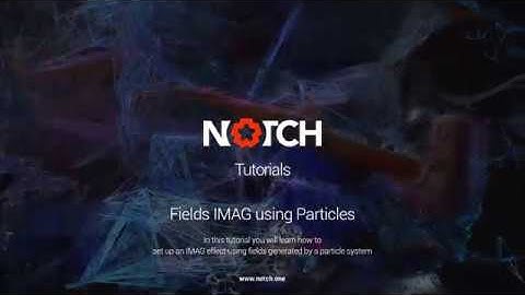 Notch Tutorial: Fields IMAG using Particles