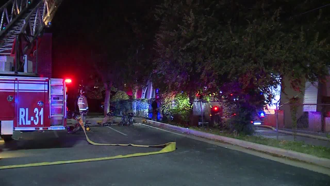 OKCFD: 4 people taken to hospital after fire sparks at northwest ...
