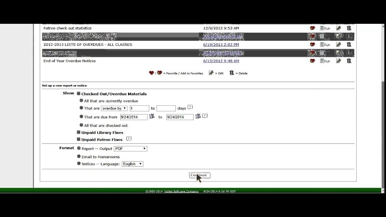 How To Print Class Overdue Reports YouTube How To Print Class Overdue Reports YouTube