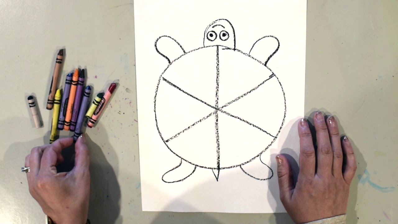 Easy & Fun Sea Turtle Tutorial for Kids! 