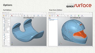 Fast and Easy 3D Reverse Engineering with QUICKSURFACE