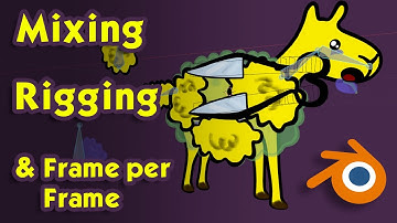 Mixed Rigging & Frame per Frame to Make this in Blender 3.0 - Grease Pencil Tips