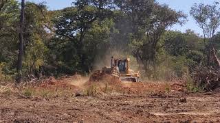 Komatsu D85Ex-15 Working, Zambia.