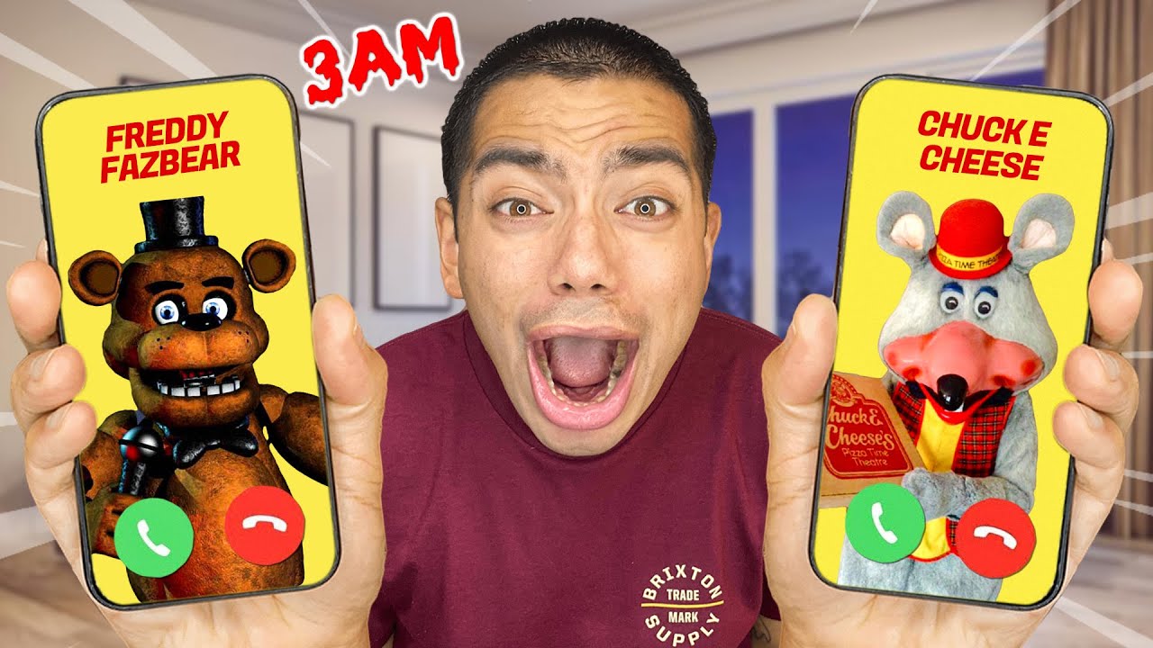 Do Not Call Chuck E Cheese And Freddy Fazbear At The Same Time At 3am Scary Youtube