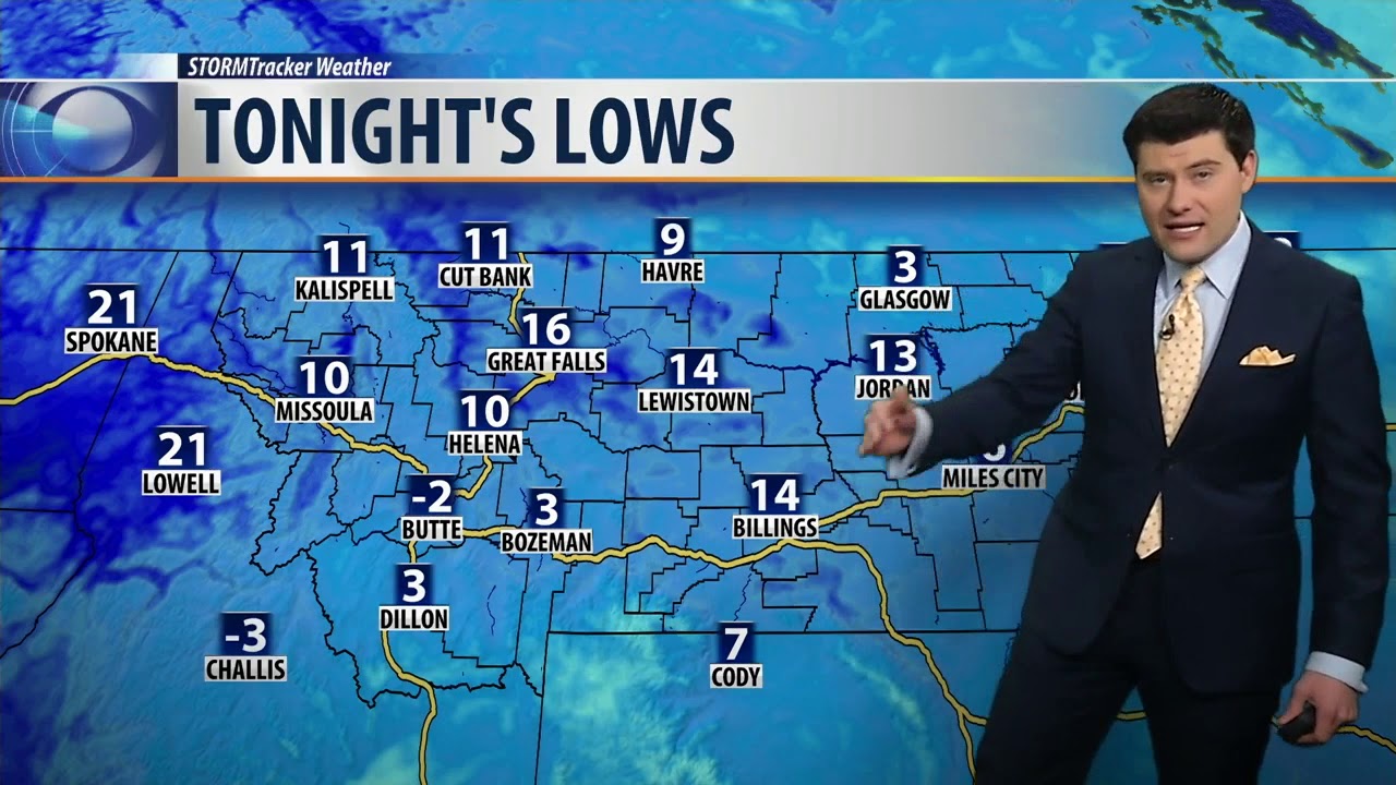One more chilly day before temperature begin to climb - YouTube