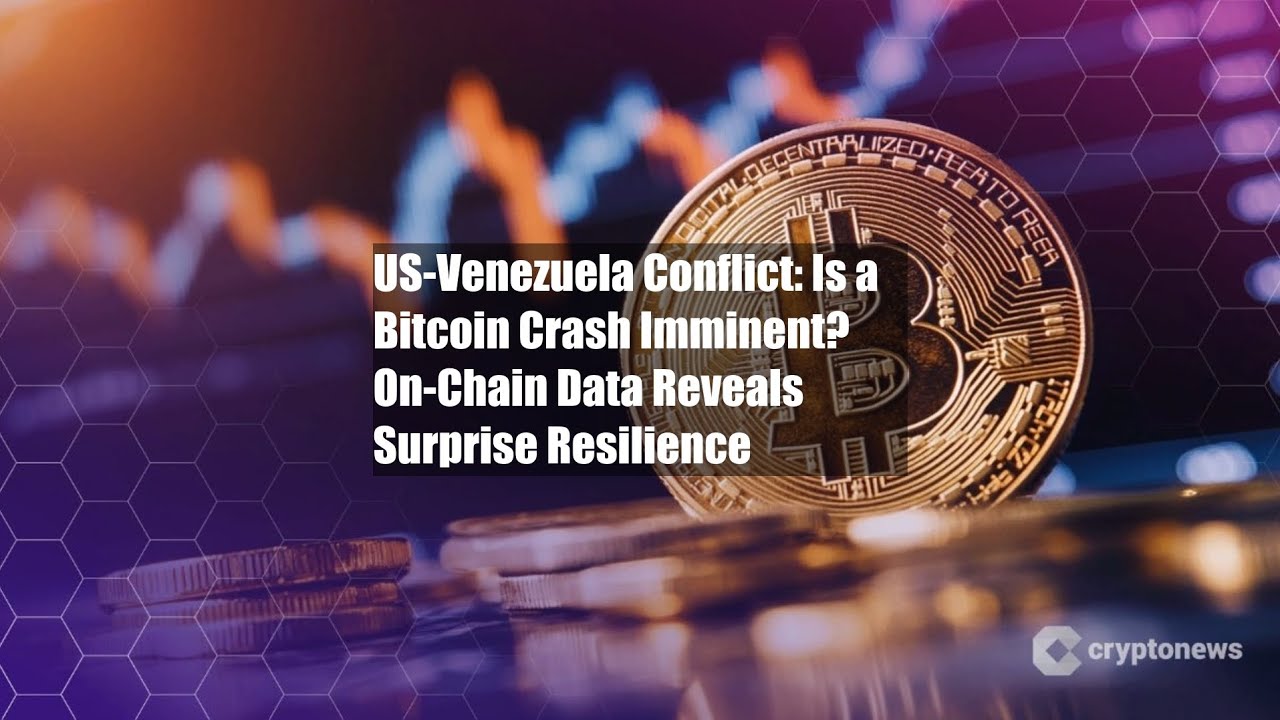 US-Venezuela Conflict: Is a Bitcoin Crash Imminent? On-Chain Data - YouTube