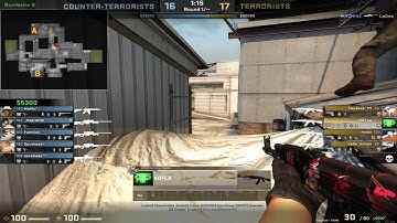 [CS GO] PUG-Highlights 35 | #ESEA | 1vs4 | 4k Entry | 4k Site Hold/Retake