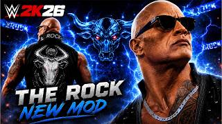 WWE 2K26 The Rock NEW MOD | Final Boss Entrance Showcase