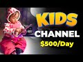 Make 500day by creating kids animations