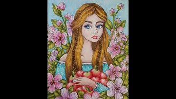 My favourite colouring book artists Part 3 - Emelie Lidehall-Oberg