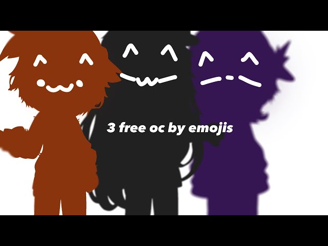 ✨ Oc's by Emojis {Free to use