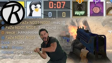 CS:GO funny and pro moments: MAC-10 pistol round? Nothing