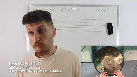 Ghost Notes | Lesson 11 | Handpan Lessons | NovaPans Handpans