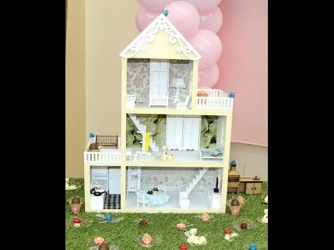 Casa para Boneca Barbie - Montagem [Tutorial] Atacadão do