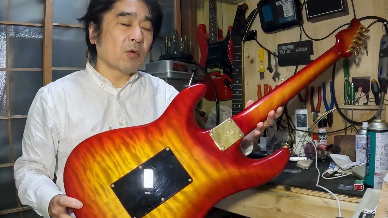 所有ギターの紹介】Valley Arts 未使用？ - YouTube