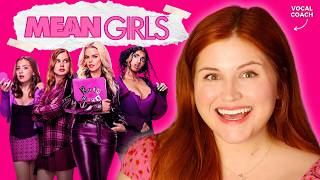 Vocal coach reacts to MEAN GIRLS by Hannah Bayles 487,572 views 2 months ago 44 minutes